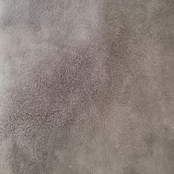 Vintage 70s suede Jacket with mink collar Size S - Picture 10 of 13